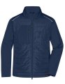 Heren Softshell Jas Daiber Hybrid JN1820 Navy